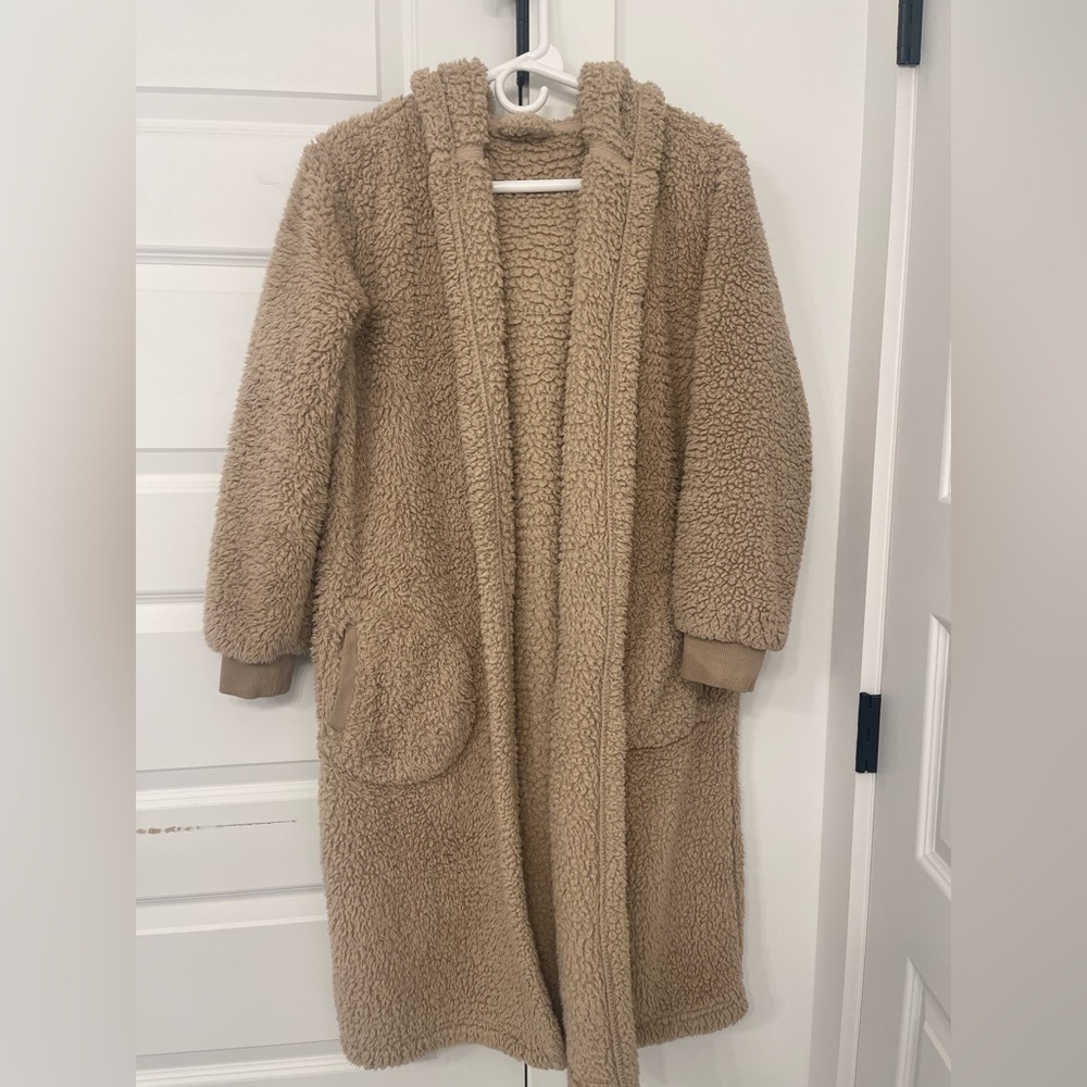 Pottery Barn Coziest Sherpa Robe (worn a handful of times, excellent condition)